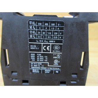 Eaton DILA-22-48VDC Moeller Contactor Relay XTRE10B22WD