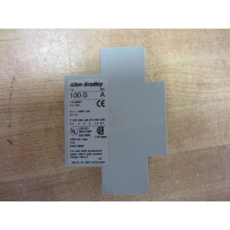 Allen Bradley 100-S Contact Block 100S Ser A B10