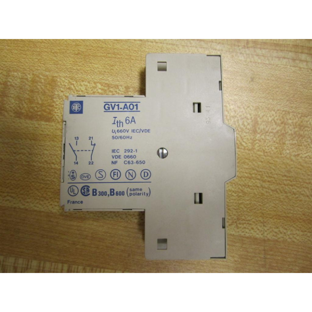 Telemecanique GV1-A01 Auxiliary Contact GV1A01 - New No Box