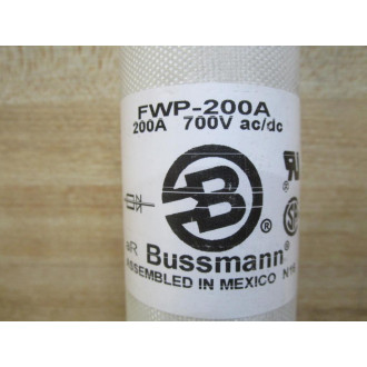 Buss FWP-200A Bussmann Fuse Cross Ref 6F429 - Used