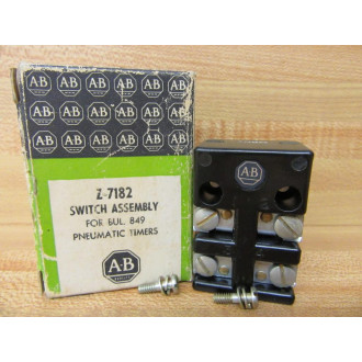 Allen Bradley Z-7182 Contact Block Z7182