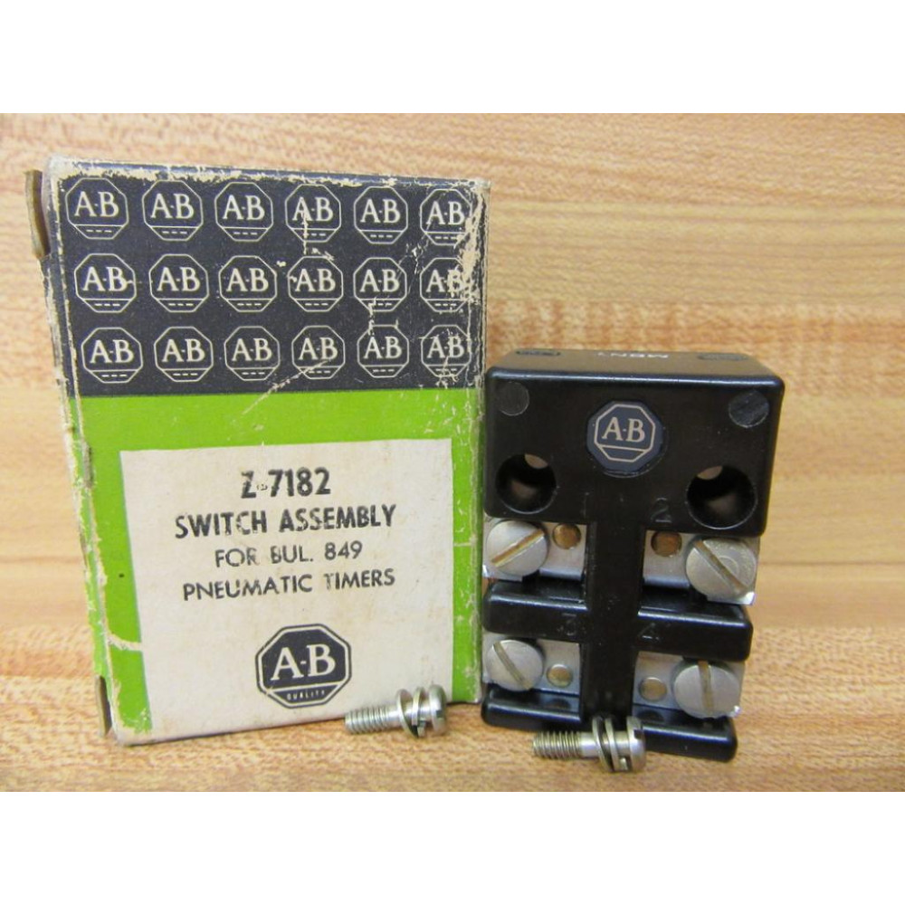 Allen Bradley Z-7182 Contact Block Z7182
