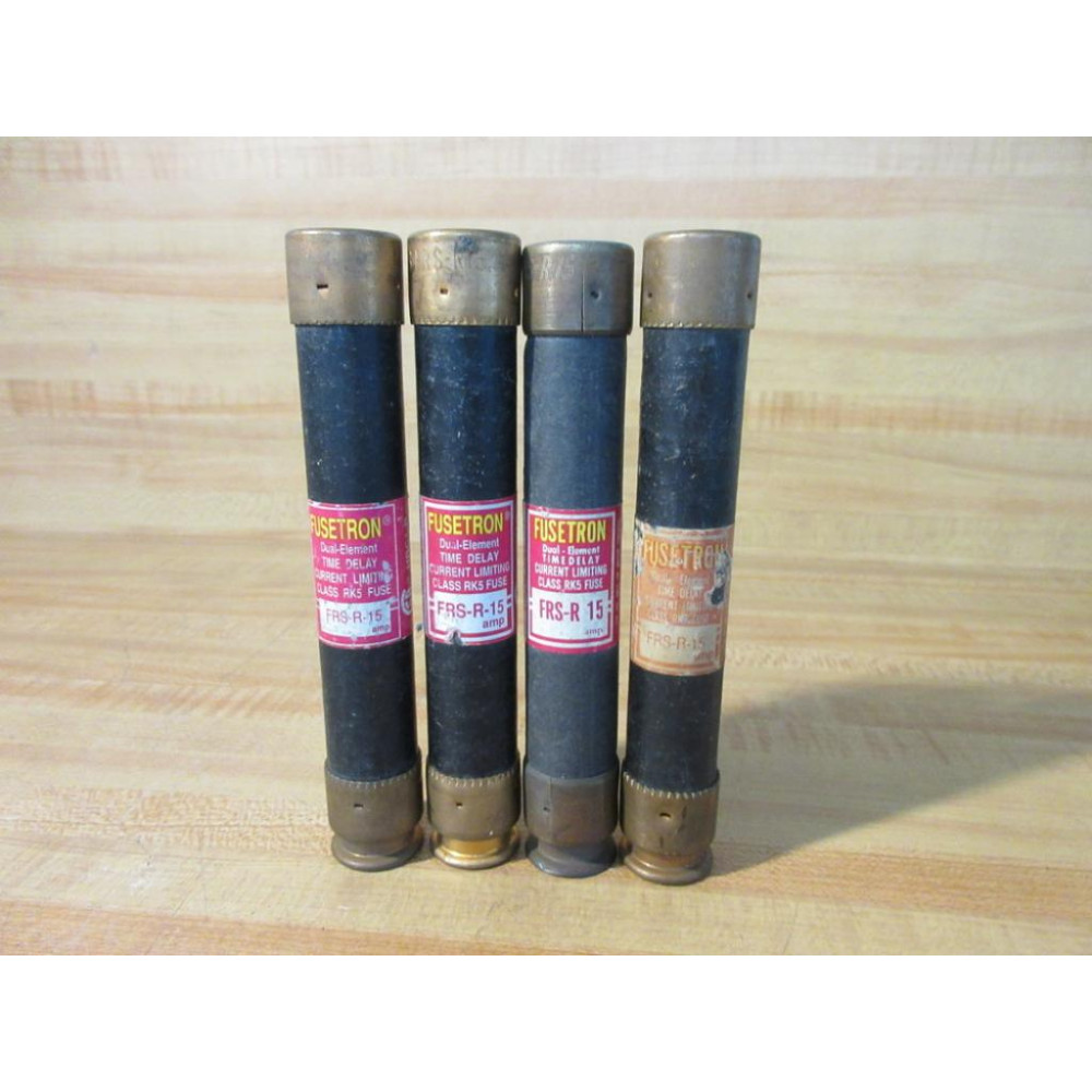 Buss FRS-R-15 Bussmann Fuse Cross Ref 1A703 (Pack of 4) - Used