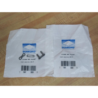 Diamond CAP-4341CL-08-P SS Connecting Link 41SS SC CLSF (Pack of 2)