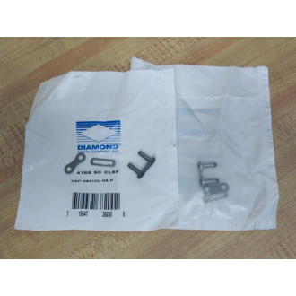 Diamond CAP-4341CL-08-P SS Connecting Link 41SS SC CLSF (Pack of 2)