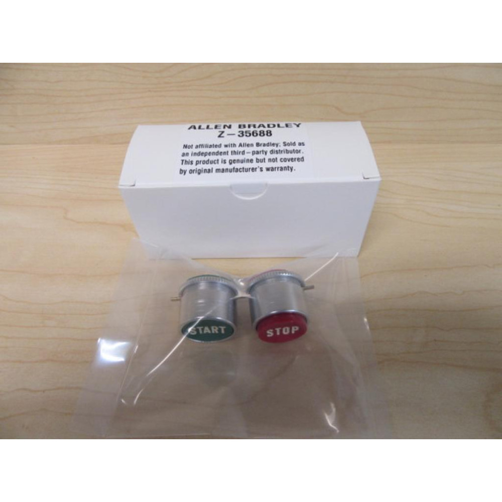 Allen Bradley Z-35688 Dual Switch Buttons