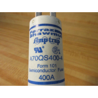 Gould Shawmut Ferraz A70QS400-4 Mersen Fuse Cross Ref 6XPR2 - New No Box