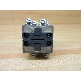 Alco SW-251 Emerson Pushbutton Switch SW251 Green Push Button - Used