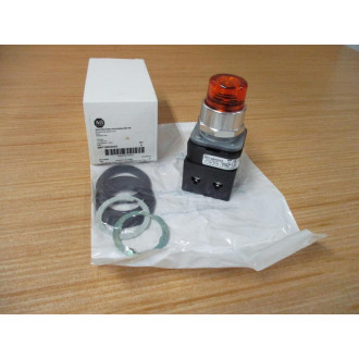 Allen Bradley 800T-QBH2AA2 Amber Pushbutton 800TQBH2AA2 Ser. U