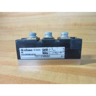 Infineon TD111F08KSC Powerblock Thyristor Diode - Used
