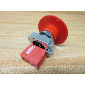 Shamrock RB2-BE-102 Contact Block RB2BE102 Red WE-Stop Button - New No Box
