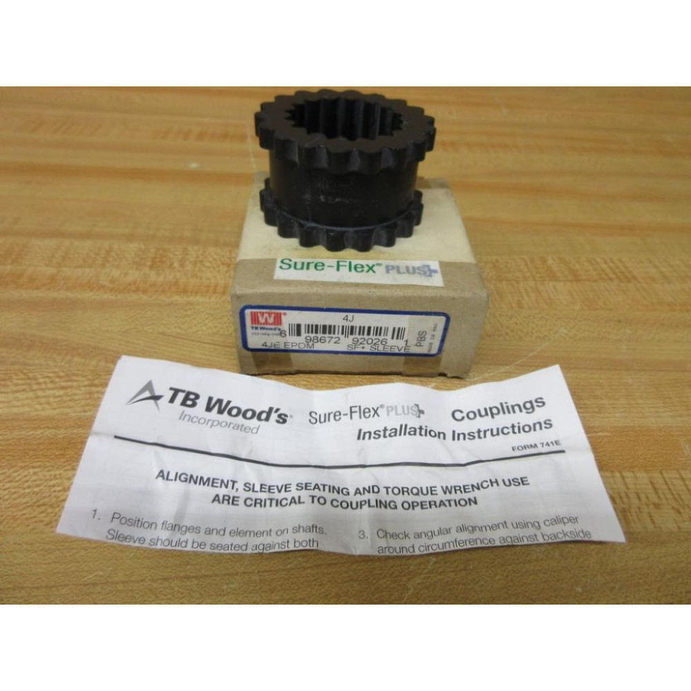 TB Woods 4J Sure Flex Sleeve Coupling Insert