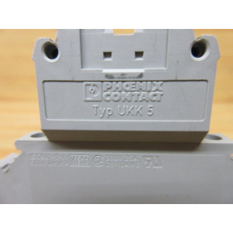 Phoenix Contact UKK5 Terminal Block 2774017 (Pack of 2) - New No Box