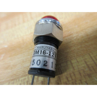 Maruyasu DM16-12V Indicator Light M50212 - New No Box