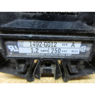 Allen Bradley 1492-G012 Circuit Breaker 1492G012 - Used