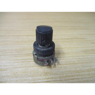 Ohmite CU1031 Potentiometer CU1031E 10K 10,000 Ohms W Knob - Used