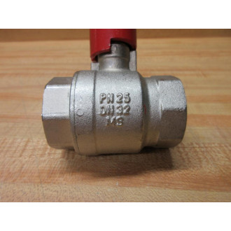 CIM PN25 Stainless Steel Ball Valve 1-14" - New No Box