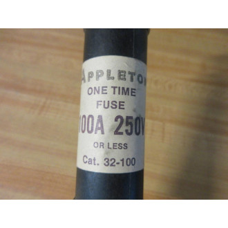 Appleton 32-100 Emerson Fuse 32100 (Pack of 3) - Used