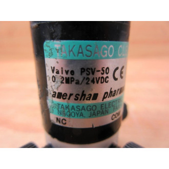 Takasago Electric PSV-50 Solenoid Valve PSV50 - New No Box