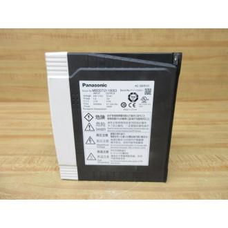 Panasonic MBDDT2110003 AC Servo Drive - Used