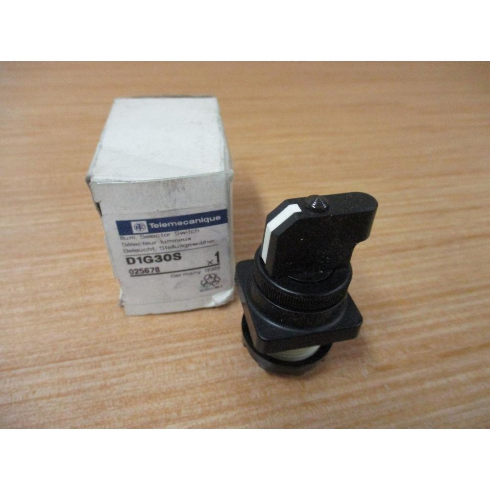Telemecanique D1G30S Schneider Selector Switch