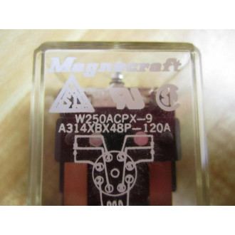 Magnecraft W250ACPX-9 Relay A314XBX48P-120A - New No Box