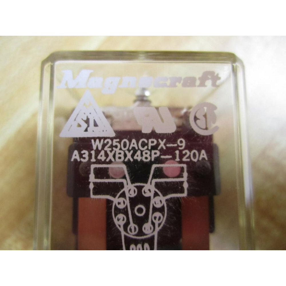 Magnecraft W250ACPX-9 Relay A314XBX48P-120A - New No Box