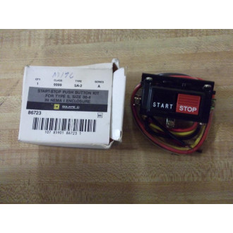 Square D 9999 SA-2 Push Button Kit 86723 Size 00-4 Series A