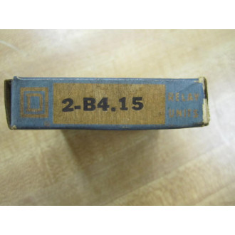Square D B4.15 Overload Relay Heater Element  B415 Old Stock (Pack of 2)