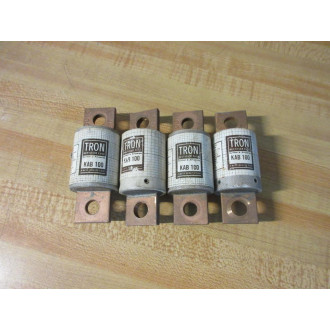 Buss KAB-100 Bussmann Tron Fuse KAB100 (Pack of 4) - Used