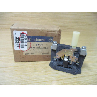 Westinghouse MW-21 Overload Relay MW21