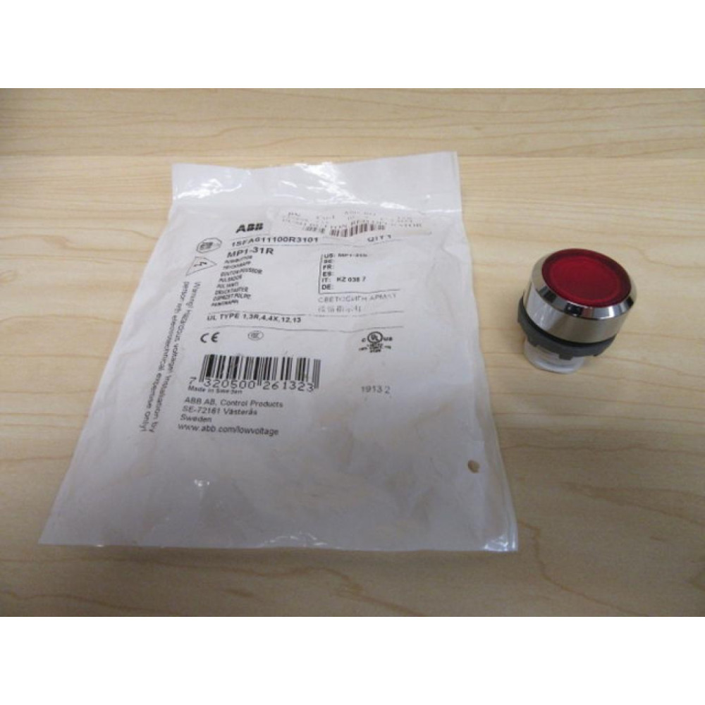 ABB MP1-31R Push Button Switch