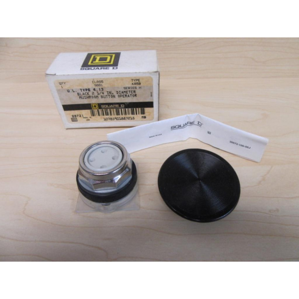 Square D 9001-KR5B Push Button Switch WButton