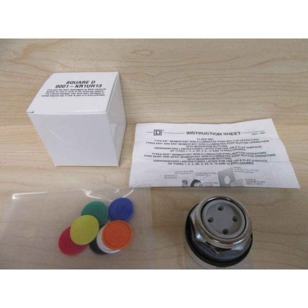 Square D 9001-KR1UH13 Push Button Switch