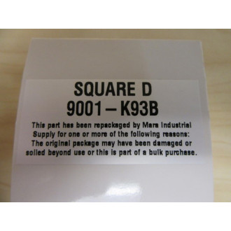 Square D 9001-K93B Switch Button