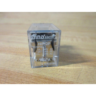Mind Electric HH52P-24VAC Relay HH52P - Used