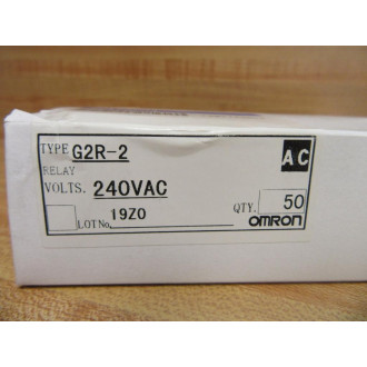 Omron G2R-2-240VAC Relay G2R-2-AC240V (Pack of 50)