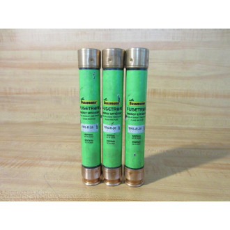 Buss FRS-R-20 Bussmann Fuse Cross Ref 1A704 Energy Efficient (Pack of 3) - Used