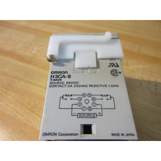 Omron H3CA-8-DC24 Timer H3CA-8 - Used