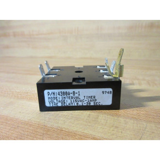 Artisan 4300A-8-1 Solid State Interval Timer 4300 - Used