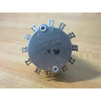 Electroswitch C4D1204N Rotary Switch - Used