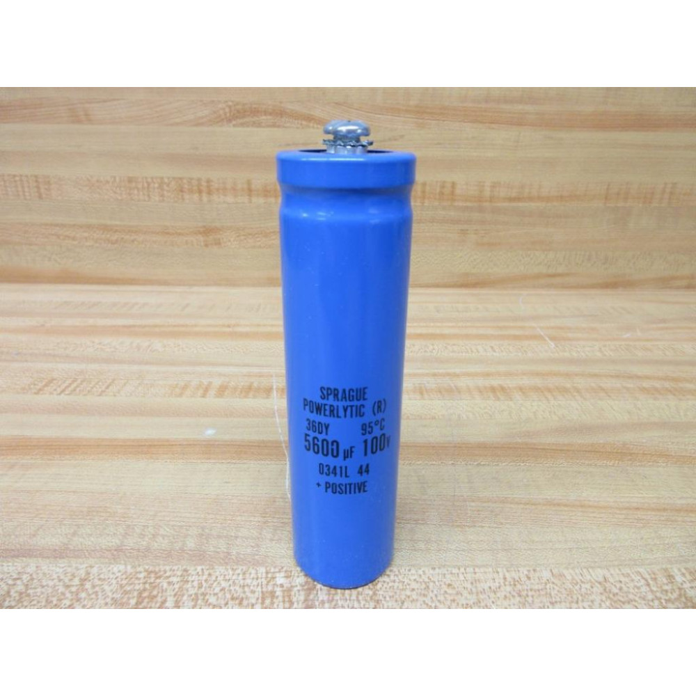 Sprague 36DY Capacitor 5600 µF, 100 V - Used