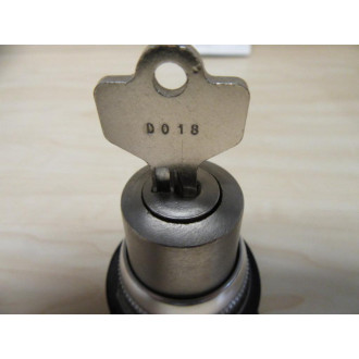 Allen Bradley 800T-J44B Keyed Selector Switch Ser A