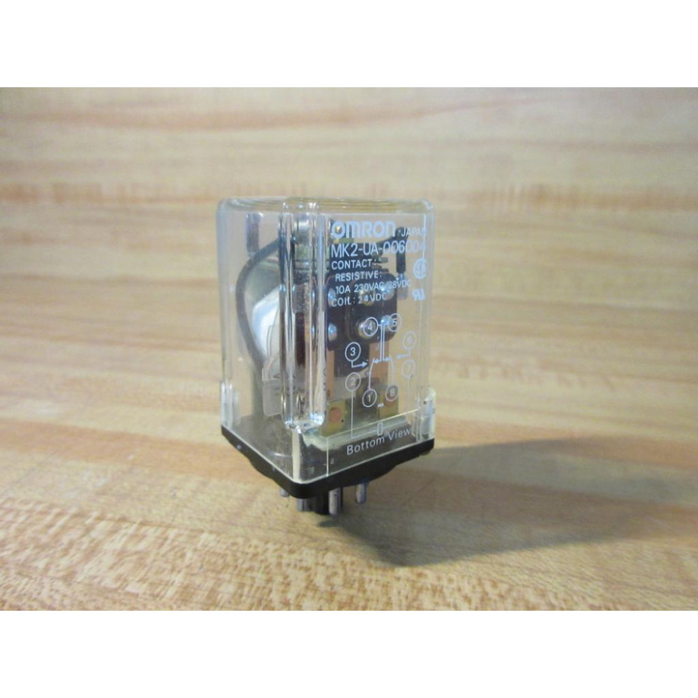 Omron MK2-UA-006004 Relay MK2UA006004 - Used