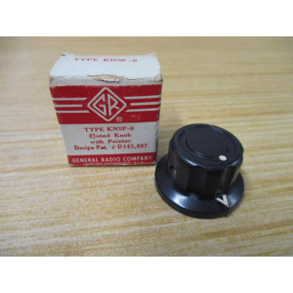 General Radio KNSP-6 Knob KNSP6 Black