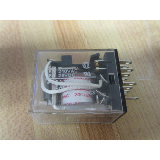 Omron MY4 200220VAC Relay MY4200220VAC - New No Box