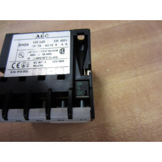 AEG SH04 22Z SH0422Z SHO4 22Z Relay 24Vdc - New No Box