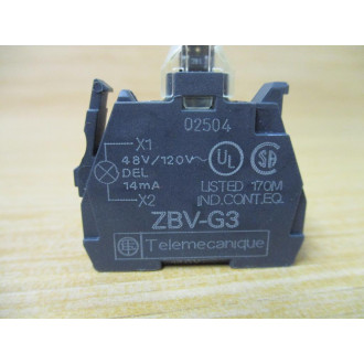 Telemecanique ZBV-G3 Schneider Light Module ZBVG3 . - New No Box