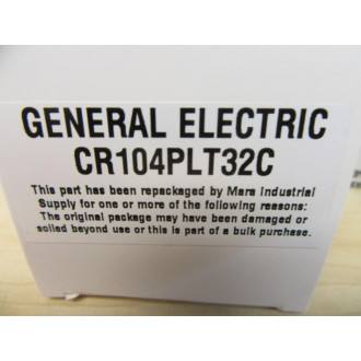 General Electric CR104PLT32C Push To Test Switch GE