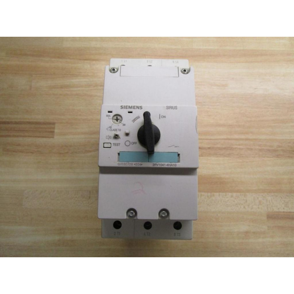 Siemens 3RV1041-4HA10 Starter 3RV10414HA10 - Used